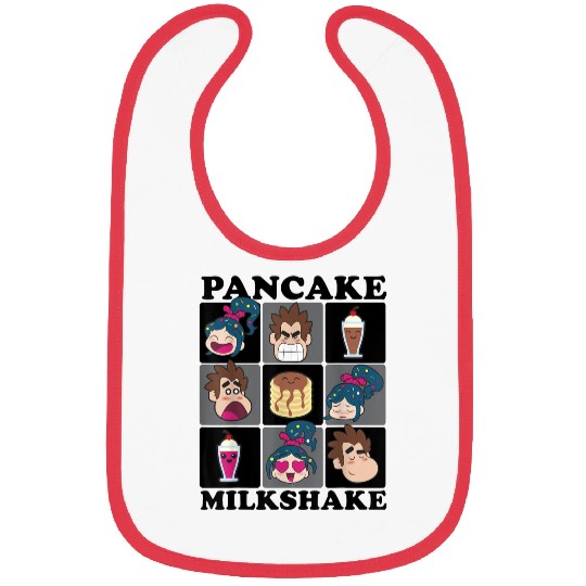 Disneyss Wreck It Ralph 2 Pancake Grid Graphic Bibs