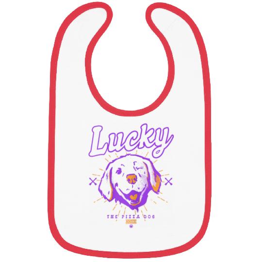 Marvels Hawkeye Disneyss Plus Lucky The Pizza Dog Line Art Bibs
