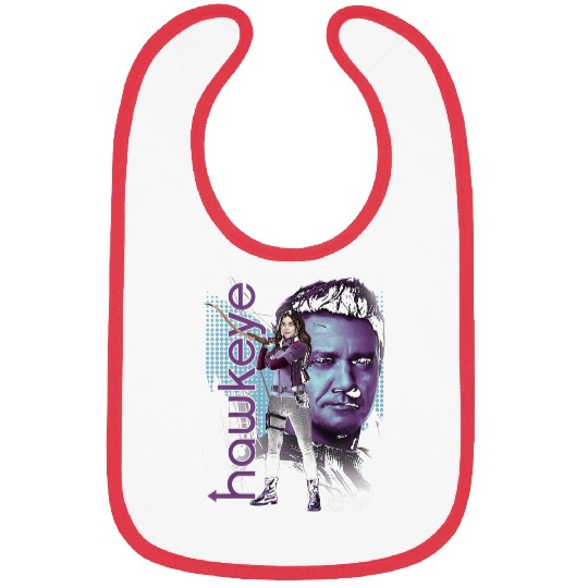 Marvels Hawkeye Disneyss Plus Group shots Team Hawkeye Poster Bibs