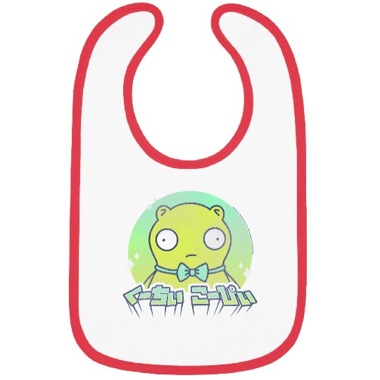Bobs Burgers Kuchi Kopi Kanji Portrait Bibs