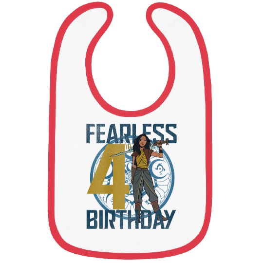 Disneyss Raya And The Last Dragon Birthday Fearless Fourth Bibs