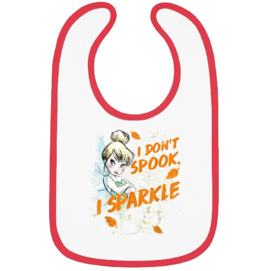 Disneyss Peter Pan Tinkerbell Halloween Don't Spook I Sparkle Bibs