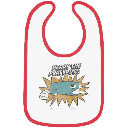 Disneyss Phineas And Ferb Perry The Platypus Bibs