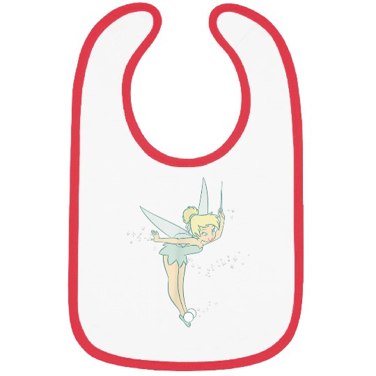 Disneyss Peter Pan Tinkerbell Glitter Tink Wink Bibs
