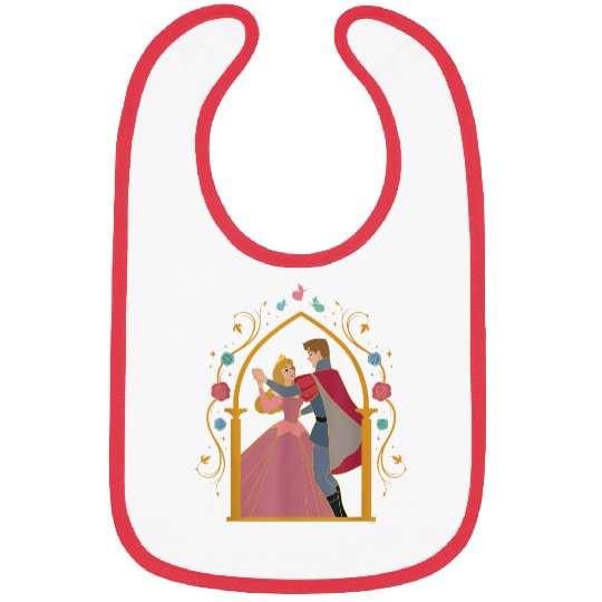 Disneyss Princess Sleeping Beauty 65th Anniversary Love Dance Bibs