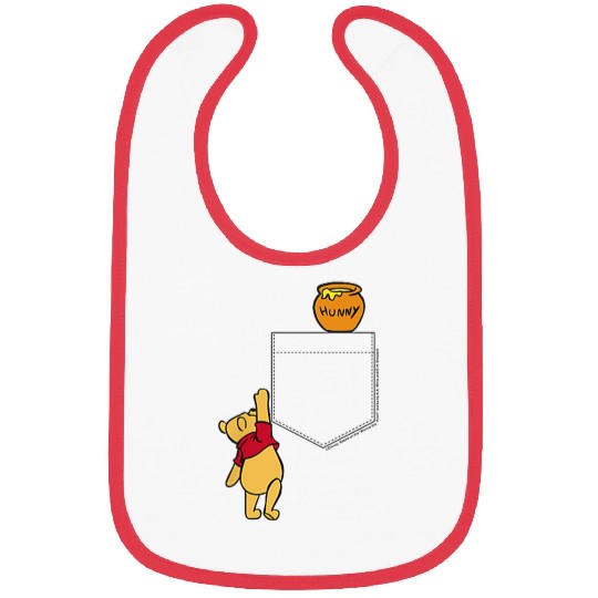 Disneyss Winnie The Pooh Reaching For Pocket Honey V2 Bibs