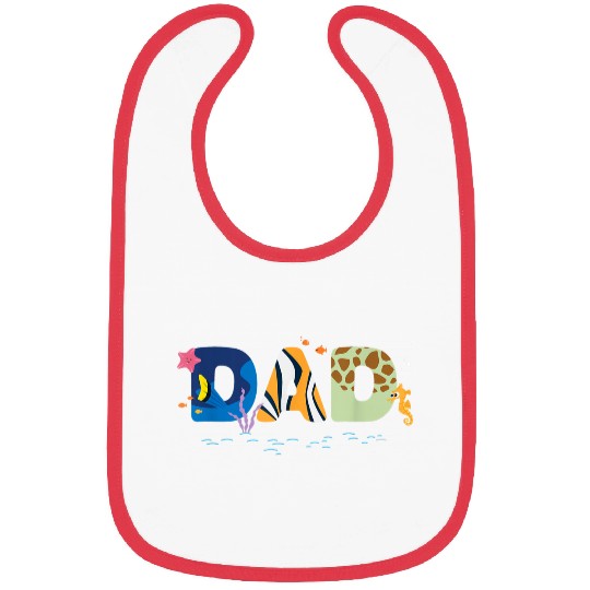 Disneyss And Pixarss Finding Nemo Dad Fathers Day Birthday Bibs