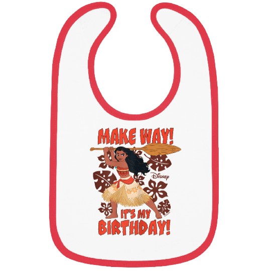 Disney Princess - Moana Make Way It's My Birthday Bibs