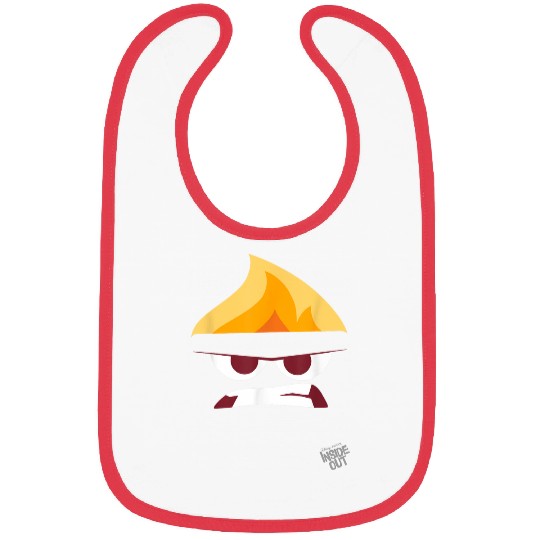 Disneyss Pixars Inside Out Halloween Anger Big Faces On Firessss Bibs