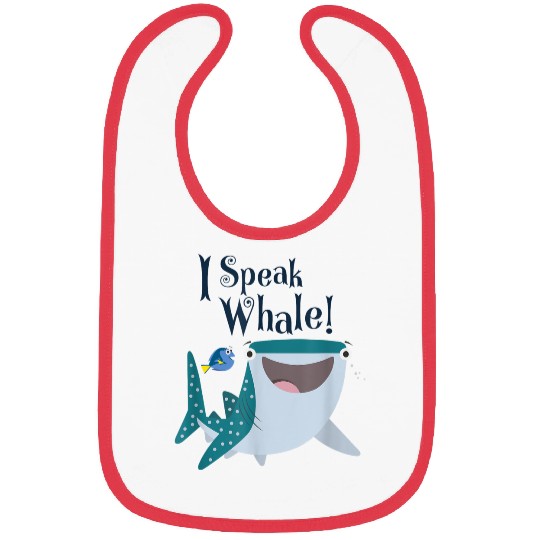Disneyss Pixars Finding Dory Destiny Dory I Speak Whale Logo Bibs