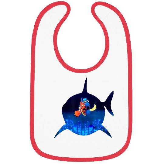 Disneyss Pixars Finding Nemo Marlin Dory Bruce Silhouette Bibs