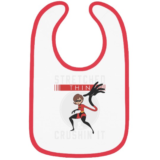 Disney and Pixars The Incredibles Elastigirl Stretched Thin Bibs