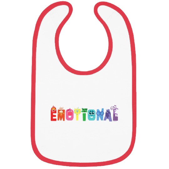 Disneyss And Pixarss Inside Out 2 Emotions Feeling Emotional Bibs