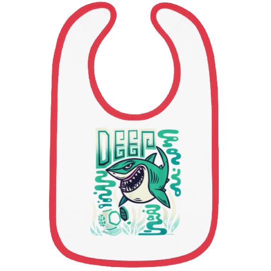 Disneyss And Pixarss Finding Nemo Bruce The Shark Deep Bibs
