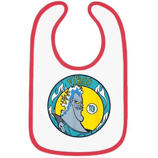 Disney Villains Hades Virgo Zodiac Bibs