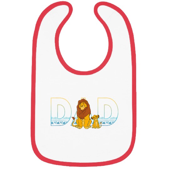 Disney The Lion King Simba And Mufasa Dad Bibs