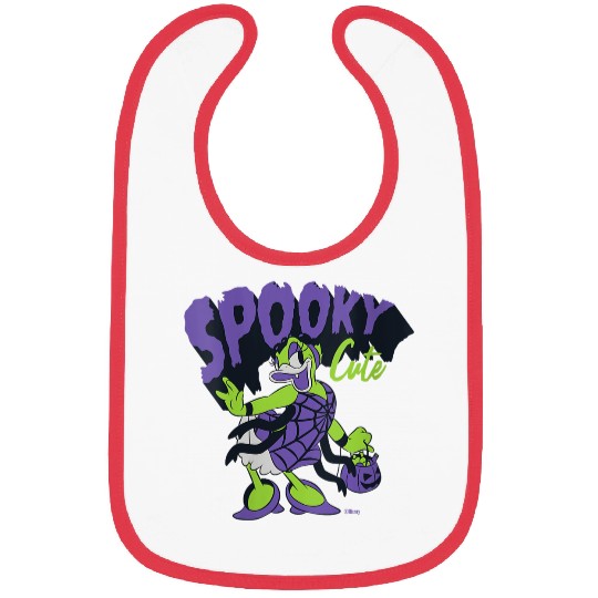 Disneyss Daisy Duck Halloween Spider Web Costume Spooky Cute Bibs