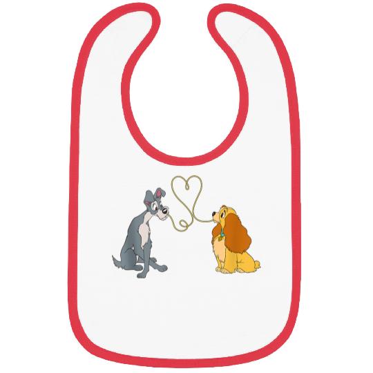 Disneyss Lady And The Tramp Bella Notte Bibs