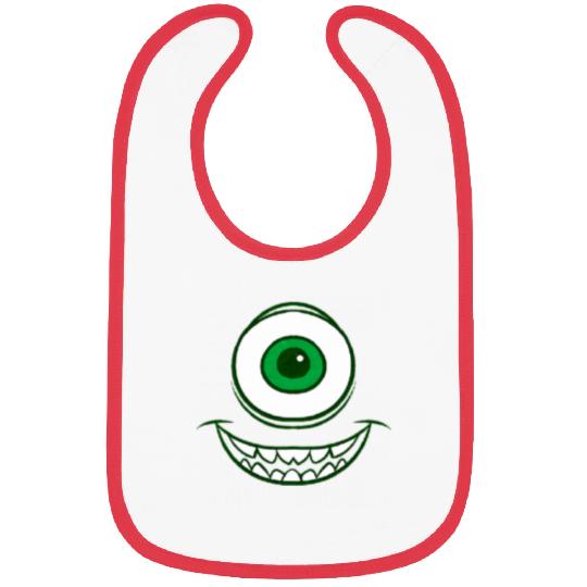 Disney Monsters Inc. Mike Wazowski Halloween Bibs