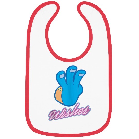 Disneyss Wreck it Ralph Aladdin Genie 3 Wishes Logo Bibs