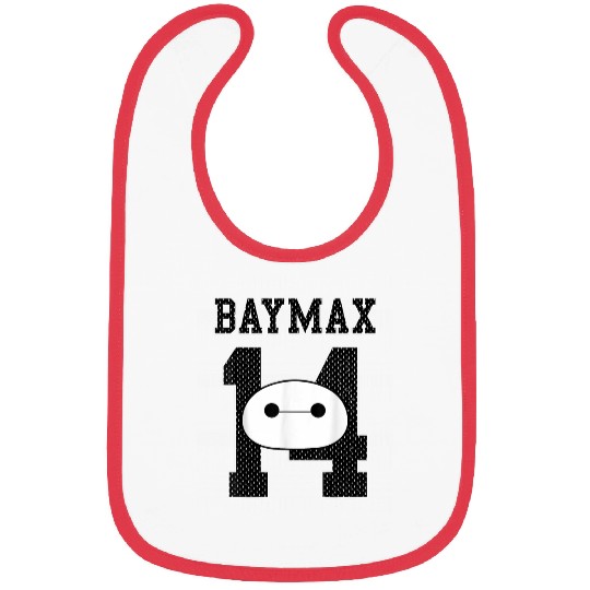 Disney Big Hero 6 Baymax 14 Jersey Style Bibs