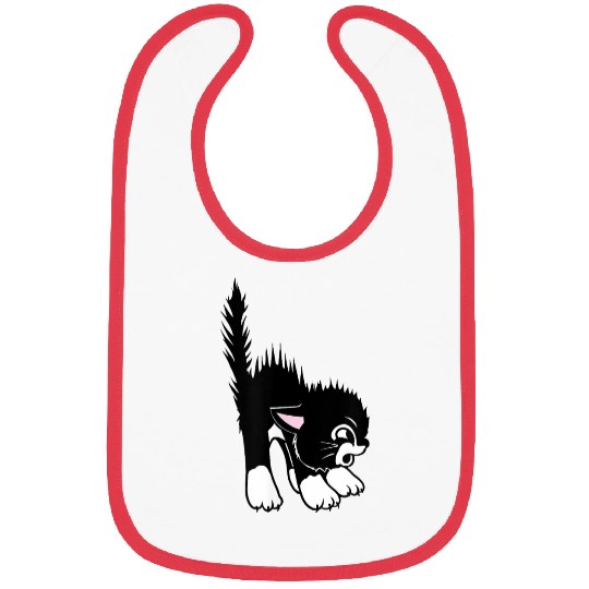 Disney Silly Symphonies More Kittens Scared Kitty Logo Bibs
