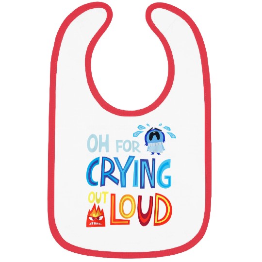 Disneyss Pixarss Inside Out 2 Sadness Anger Crying Out Loud Bibs