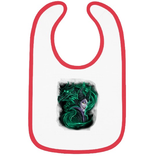 Disney Sleeping Beauty Maleficent Dark Magic Gra Bibs
