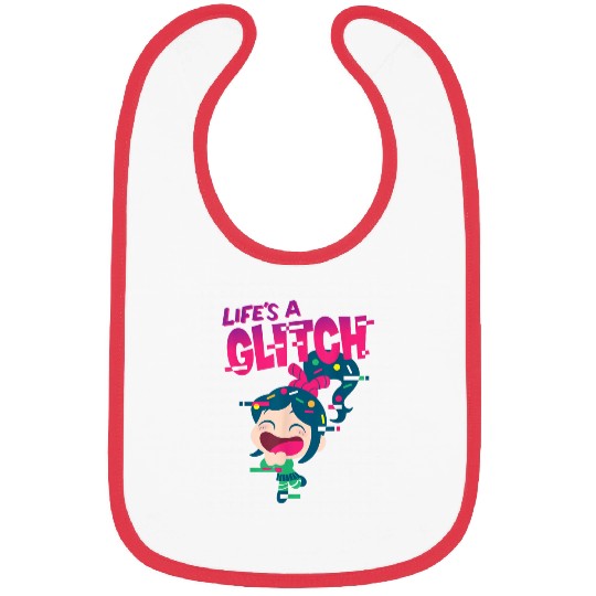 Disney Ralph Breaks the Internet Vanellope Glitc Bibs