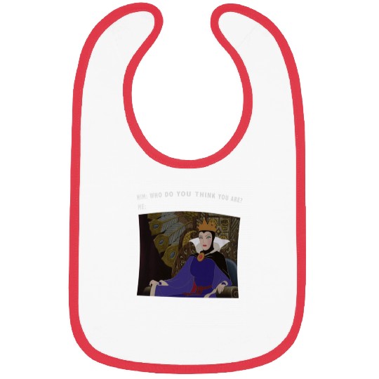 Disney Sleeping Beauty Maleficent Evil Queen Mem Bibs