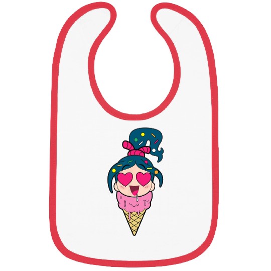 Disney Ralph Breaks the Internet Vanellope Ice Cream Bibs