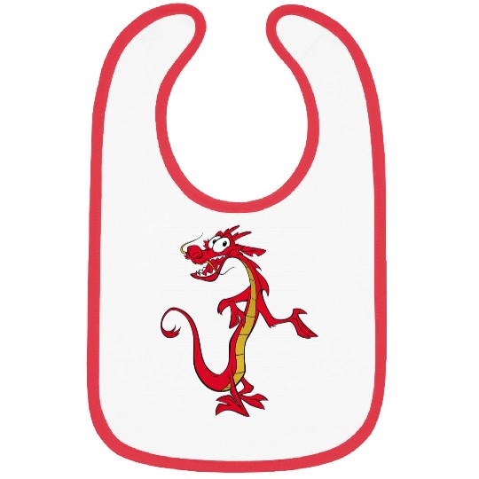Disney Mulan Mushu Dragon Bibs