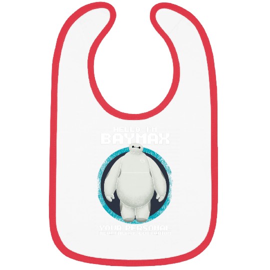 Disney Big Hero 6 Hello I'm Baymax Graphic Bibs