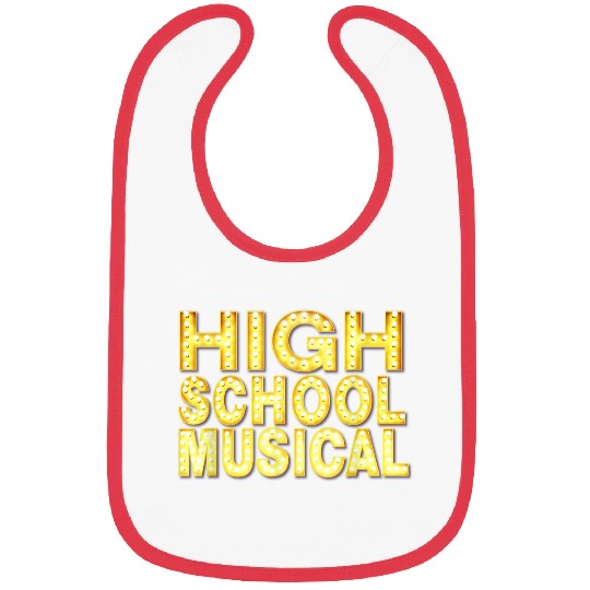 Disneyss Channel  High School Musical Movie Logo Bibs