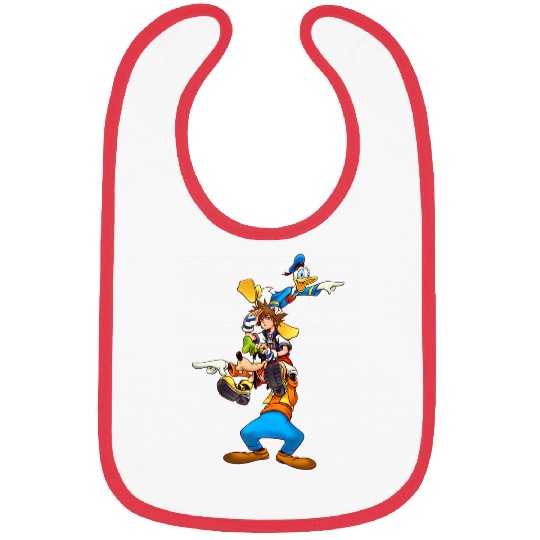 Disney Kingdom Hearts Sora Bibs