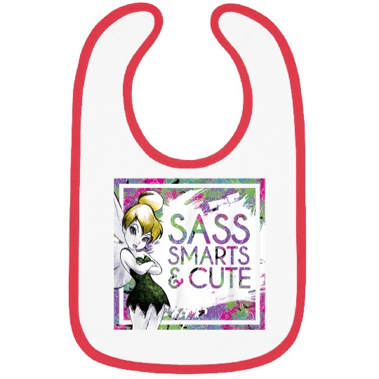 Disneyss Peter Pan Tinkerbell Sass Smart Cute Tropical Bibs