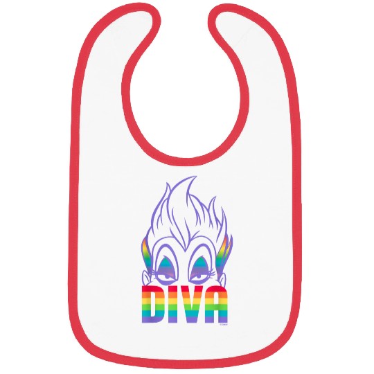 Disneyss Villains Ursula Diva Pride Bibs