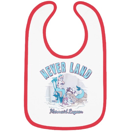 Disneyss Peter Pan Never Land Mermaid Lagoon Bibs