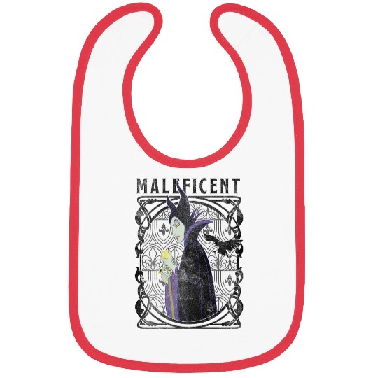 Disneyss Villains Maleficent Side Look Poster Bibs