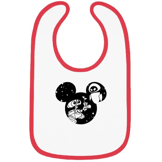 Cute Wall-E Bibs, Disney Pixar Wall-E, Wall-E Space Race Visit Bibs