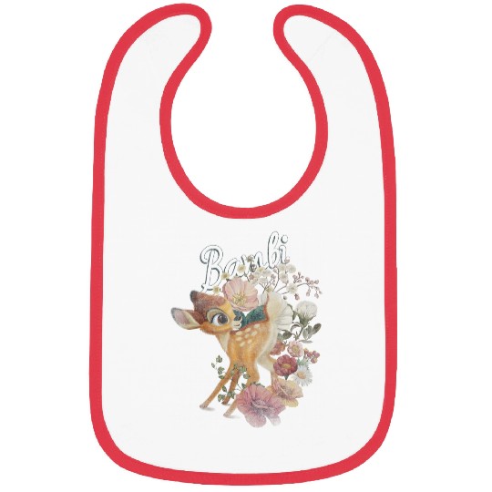 Disney Bambi  Floral Poster Bibs