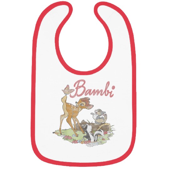 Disneyss Bambi Group shots Logo Bibs