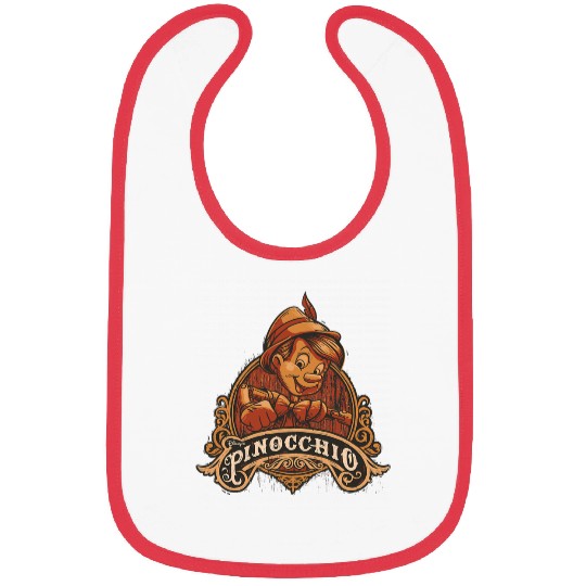Disney Pinocchio Character Poster Bibs