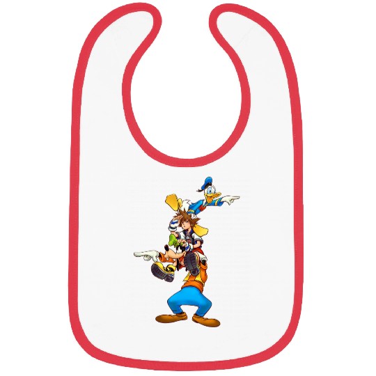 Disney Kingdom Hearts Sora Bibs