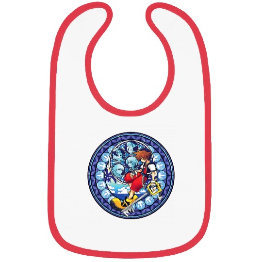 Disney Kingdom Hearts Sora Keyblade Mosaic Bibs