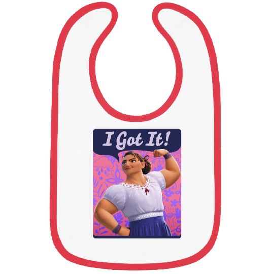 Disney Encanto Luisa I Got It Floral Poster Bibs
