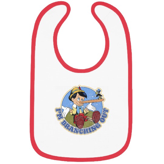 Disney Pinocchio Jiminy Cricket Branching Out Bibs