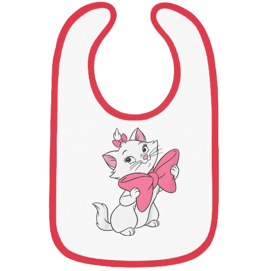 Disneyss The Aristocats Smiling Cute Marie Big Chest Portrait Bibs