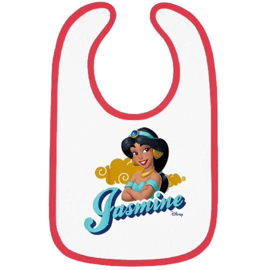 Disneyss Princess Jasmine Aladdin Character Bibs