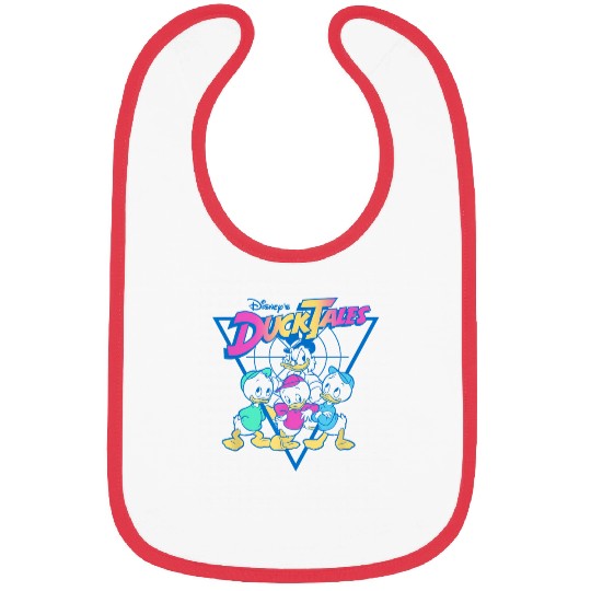 Disney DuckTales  Neon Outlines Group Shot Distr Bibs